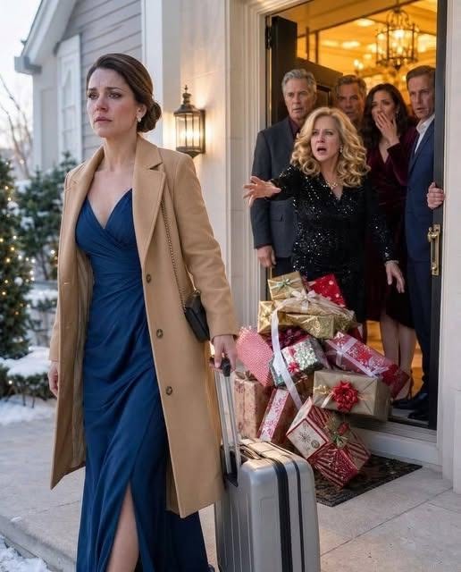 On New Year’s Eve, mom gave presents to every grandchild except mine, so I quietly left and said never to invite us again—then at 6:00 a.m. on January 1, my family’s “new year’s gift” arrived at their door… On New Year’s Eve, my mother handed presents to every grandchild in the room except mine. Not accidentally. Not because she forgot. She looked straight at my two children, smiled thinly, and placed the last glittering gift bag into my brother’s son’s hands. My daughter Emma stared at the empty space beneath the tree where her name should have been. My son Noah tucked his hands into his sleeves and pretended not to care, which hurt worse. Then my nephew Tyler laughed. “Guess your kids weren’t good enough.” The room went quiet for half a second. My brother Brent chuckled into his champagne. His wife looked at her phone. My father turned up the football game like volume could cover cruelty. I waited for my mother to correct him. She did not. Instead, she folded her hands and said, “Children need to learn consequences. Maybe next year they’ll be more grateful.” Emma’s eyes filled. Noah looked at me and whispered, “Mom, did we do something wrong?” That was the moment something in me went cold and clear. For years, I had swallowed my mother’s little punishments. The smaller birthday cakes. The forgotten invitations. The family photos where my children were asked to stand at the edge. I told myself she was aging. I told myself Brent manipulated her. I told myself keeping peace mattered more than being right. But peace that requires your children to be humiliated is not peace. It is surrender. I stood slowly. My mother’s smile sharpened. “Don’t make a scene, Julia.” “I won’t.” I helped Emma put on her coat. Then Noah. Then I picked up the casserole I had brought, still untouched on her sideboard, and tucked it under my arm. Brent laughed. “Seriously? You’re leaving over toys?” “No,” I said. “We’re leaving because you all enjoyed watching children get hurt.” My father finally looked over. “Sit down. It’s New Year’s Eve.” I met his eyes. “Never invite us again.” The room stilled. Mom blinked, surprised I had said it out loud. Then we walked out. In the car, Emma cried silently against the window. Noah said he did not want gifts anyway. I drove home with both hands on the wheel and promised them pancakes at midnight. What I did not tell them was that, for three months, my attorney had been preparing documents my family knew nothing about. My mother thought she was punishing my children. She had forgotten who paid the mortgage on her house. At 6:00 a.m. on January 1, while my family slept off champagne and cruelty, their New Year’s gift arrived at the front door. ..To be continued in C0mments 👇 عرض أقل