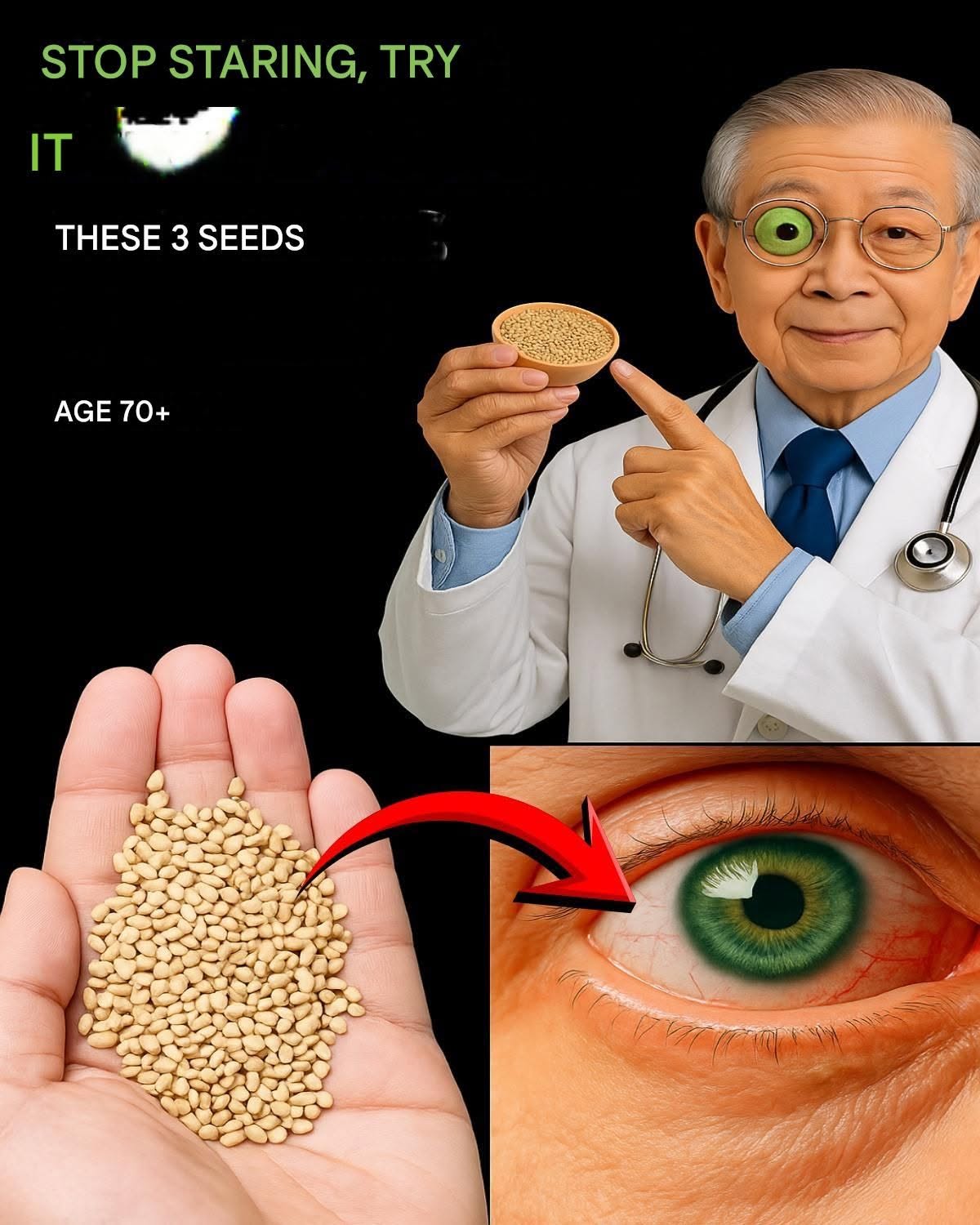 Eat This Seed Every Day to Naturally Sharpen Your Vision and Retina: Eye and Vision Health Tips