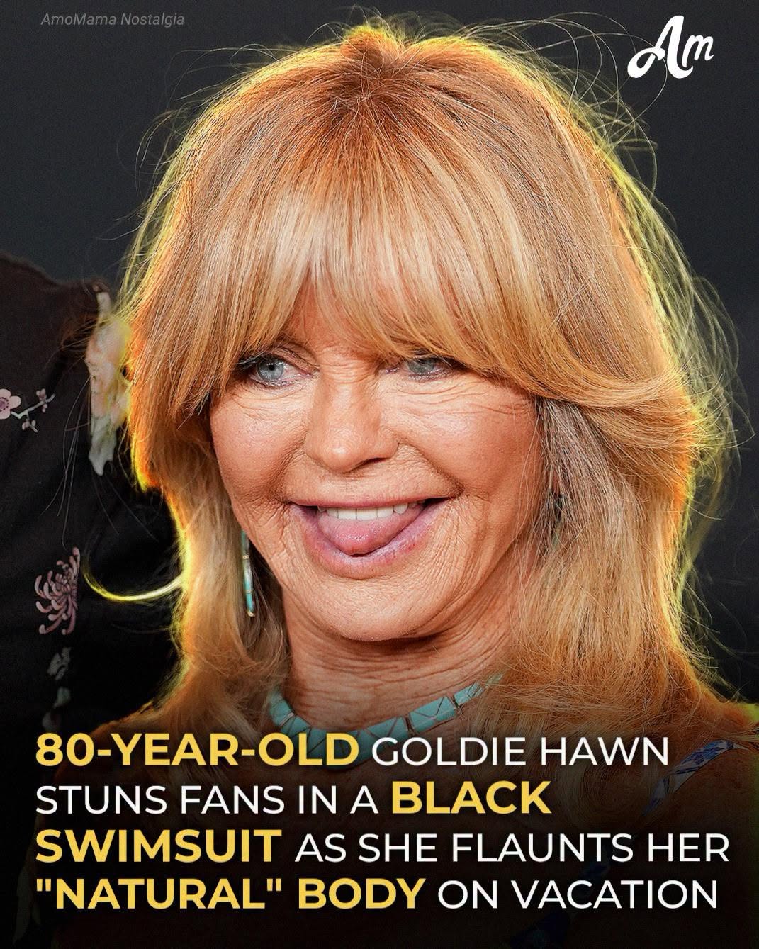 A makeup-free Goldie Hawn, 80, embraces natural aging in a VIDEO that caused online buzz! ✨ The moment that wowed fans is in the comments. ⬇️