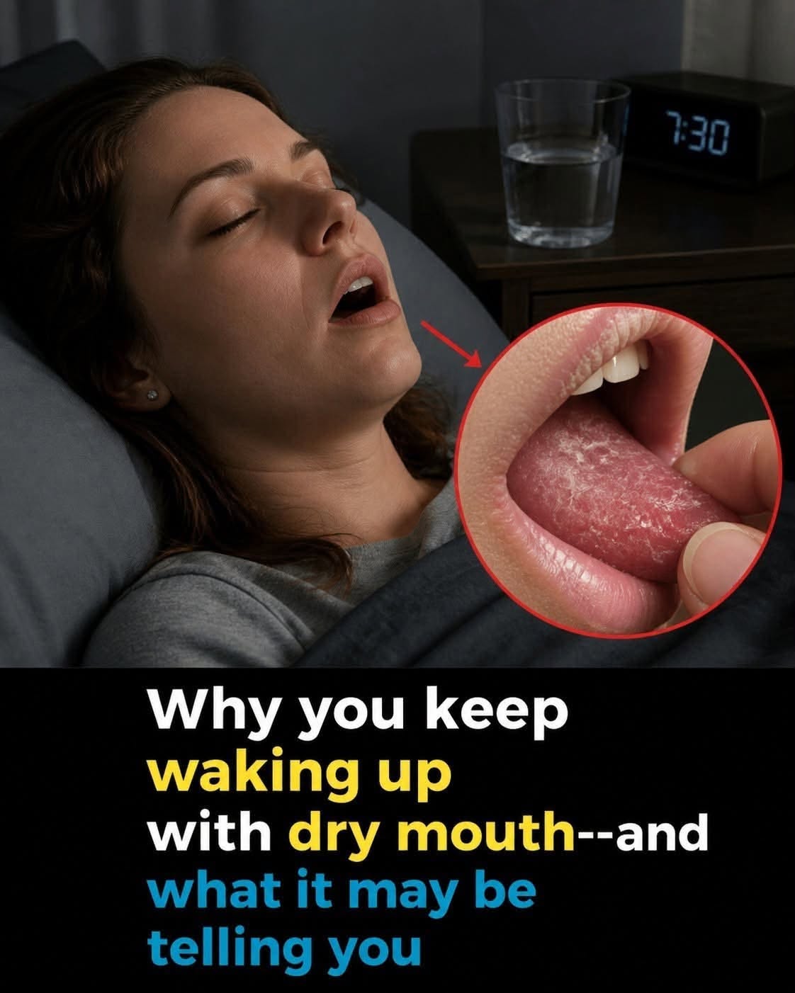 Waking Up With a Dry Mouth? Here’s What Your Body Might Be Trying to Tell You