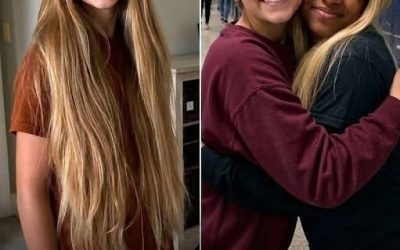 “My 12-year-old daughter cut off her hair to make a wig for a classmate with cancer — the next morning the principal called me and shouted, “”Come to school IMMEDIATELY! You wouldn’t believe WHAT HAPPENED!!”” Only three months ago, my husband died of cancer. Our daughter, Letty, was devastated. One evening, Letty stayed in the bathroom much longer than usual. “”Hon, can I come in?”” I asked, knocking on the door, but it swung open right away. I noticed long blond strands scattered across the floor. My beautiful, long-haired girl stood in front of the mirror with her hair hacked off to her shoulders. Uneven. Jagged. Her hands were shaking. “”Letty… what did you do?”” I whispered. She looked at me, lips trembling, and said, “”There’s a girl in my class named Millie. She has cancer. Today, everyone saw she had no hair. The boys laughed. She cried in the bathroom, Mom… and I couldn’t stand it.”” Letty swallowed hard and held out the hair, neatly tied with a ribbon. “”I read that people can make wigs from real hair. I know mine won’t be enough by itself… but maybe it can still help.”” Letty’s father had gone through that too. After treatment, he had to shave his head, and Letty never forgot it. I pulled her into my arms and held her so tightly she could barely breathe. “”Your dad would be so proud of you,”” I whispered. That very evening, we took the hair to a salon to have it turned into a wig. When Letty brought the finished wig to school, she was glowing with happiness. And so was I. Until my phone rang. It was the principal. His voice was tense. “”You need to come to the school right away. It’s about Letty.”” My hands went cold. “”Is Letty okay?”” “”It would be better if you saw this WITH YOUR OWN EYES. You need to come IMMEDIATELY.”” I dropped everything and drove to the school with my heart pounding. When I got there, the principal met me outside his office. His face was pale. “”Come into my office, NOW,”” he said. I opened the door—and WHAT I SAW in that room nearly made me COLLAPSE.
