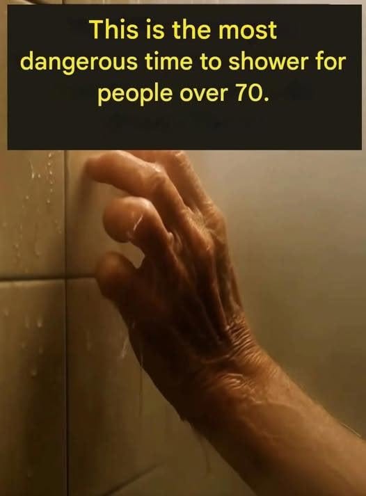 What Is the Riskiest Time to Take a Shower After Age 70?