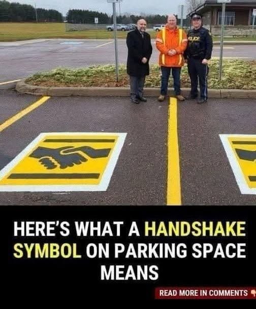 A New Symbol Is Appearing on Some Parking Spaces—But What Does It Mean?