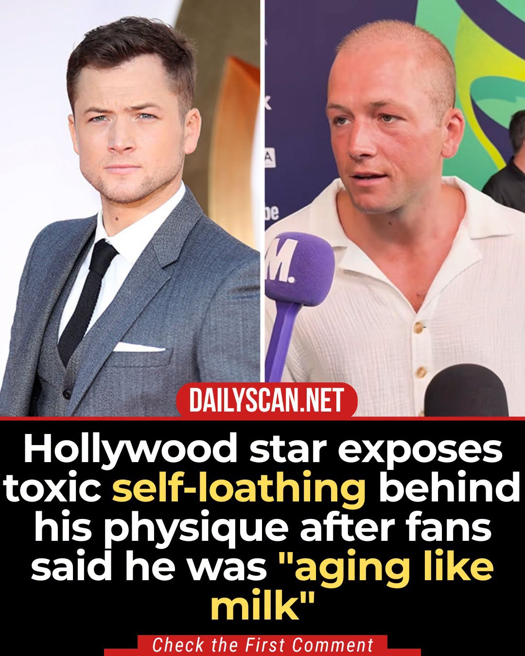 Hollywood Star Exposes Toxic Self-Loathing Behind His Physique After Fans Said He Was “Aging Like Milk”