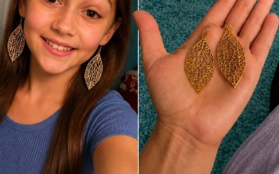 I FOUND MY MISSING DAUGHTER’S EARRINGS AT A FLEA MARKET — THE NEXT MORNING, AN OFFICER CAME TO MY DOOR AND SAID ONE SENTENCE ABOUT MY HUSBAND THAT NEARLY KNOCKED ME TO THE FLOOR. My daughter, Hannah, got those earrings for her eleventh birthday. My husband, Rick, had designed them himself. There wasn’t another pair like them anywhere. “I’ll never take them off, Mom,” Hannah whispered. Three weeks later, she disappeared. She vanished while walking home from piano practice. The police searched for YEARS. There were endless theories: kidnapping, getting lost somewhere in the city, even memory loss. But Hannah was never found. Eventually, the case went cold. “We’re destroying ourselves,” Rick said every time I talked about reopening the search. “Some doors have to stay closed.” I tried to live with that. But somewhere deep inside, I always believed I would find Hannah someday. A mother’s instinct — call it whatever you want. Years went by. Then one day, while walking through town, I suddenly spotted HER EARRINGS at a flea market. I recognized every tiny scratch on them. My knees almost gave out. “How did these end up here?” I asked the woman behind the table. She shrugged. “Box of estate things. Don’t know whose.” My hands were trembling so badly I nearly dropped them. When I took the earrings home, Rick’s face turned white. Then red. “Why would you bring those into this house?” he shouted. I froze. “Because they were Hannah’s!” He gripped the edge of the kitchen counter so tightly his knuckles looked like bone. “Throw them away! HANNAH IS DEAD!” But Hannah was MISSING, not dead. That night, I slept in another room and cried until morning, holding her earrings tightly in my hands. Then a knock at the door woke me. Two officers were standing on my porch. “Mrs. Rhodes?” one asked gently. My heart jumped into my throat. “Yes?” He glanced past me toward the hallway, where my husband stood barefoot in his old robe. “This is about the earrings you found yesterday,” the officer said, “and YOUR DAUGHTER.” My breath caught. “You found Hannah?” He didn’t respond. Instead, his gaze remained fixed on my husband. “Ma’am,” he said quietly, “it’s time you hear what your husband has really been hiding FOR THESE 10 YEARS.”I FOUND MY MISSING DAUGHTER’S EARRINGS AT A FLEA MARKET — THE NEXT MORNING, AN OFFICER CAME TO MY DOOR AND SAID ONE SENTENCE ABOUT MY HUSBAND THAT NEARLY KNOCKED ME TO THE FLOOR. My daughter, Hannah, got those earrings for her eleventh birthday. My husband, Rick, had designed them himself. There wasn’t another pair like them anywhere. “I’ll never take them off, Mom,” Hannah whispered. Three weeks later, she disappeared. She vanished while walking home from piano practice. The police searched for YEARS. There were endless theories: kidnapping, getting lost somewhere in the city, even memory loss. But Hannah was never found. Eventually, the case went cold. “We’re destroying ourselves,” Rick said every time I talked about reopening the search. “Some doors have to stay closed.” I tried to live with that. But somewhere deep inside, I always believed I would find Hannah someday. A mother’s instinct — call it whatever you want. Years went by. Then one day, while walking through town, I suddenly spotted HER EARRINGS at a flea market. I recognized every tiny scratch on them. My knees almost gave out. “How did these end up here?” I asked the woman behind the table. She shrugged. “Box of estate things. Don’t know whose.” My hands were trembling so badly I nearly dropped them. When I took the earrings home, Rick’s face turned white. Then red. “Why would you bring those into this house?” he shouted. I froze. “Because they were Hannah’s!” He gripped the edge of the kitchen counter so tightly his knuckles looked like bone. “Throw them away! HANNAH IS DEAD!” But Hannah was MISSING, not dead. That night, I slept in another room and cried until morning, holding her earrings tightly in my hands. Then a knock at the door woke me. Two officers were standing on my porch. “Mrs. Rhodes?” one asked gently. My heart jumped into my throat. “Yes?” He glanced past me toward the hallway, where my husband stood barefoot in his old robe. “This is about the earrings you found yesterday,” the officer said, “and YOUR DAUGHTER.” My breath caught. “You found Hannah?” He didn’t respond. Instead, his gaze remained fixed on my husband. “Ma’am,” he said quietly, “it’s time you hear what your husband has really been hiding FOR THESE 10 YEARS.”
