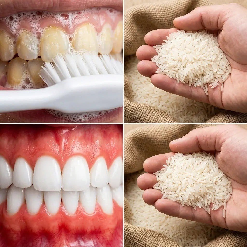 A radiant smile in sixty seconds: the little-known rice-based method