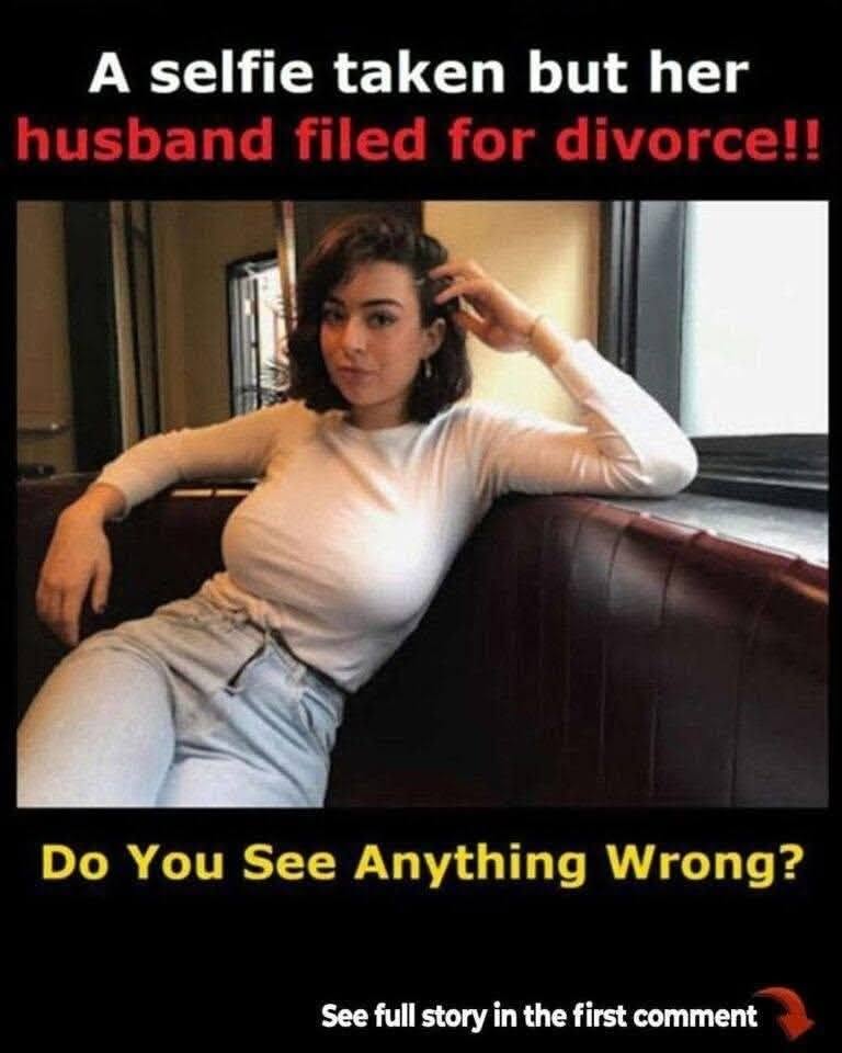 So what is seen by the husband