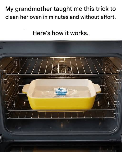 Here’s a Simple Old-Fashioned Trick for Cleaning an Oven