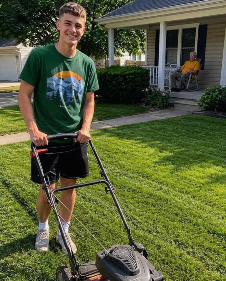My Teenage Son Mowed Our Lonely Neighbor’s Lawn for Free Every Saturday for 4 Years – at the Old Man’s Funeral, a Lawyer Handed Him an Envelope and Said, ‘He Left Very Specific Instructions for You’