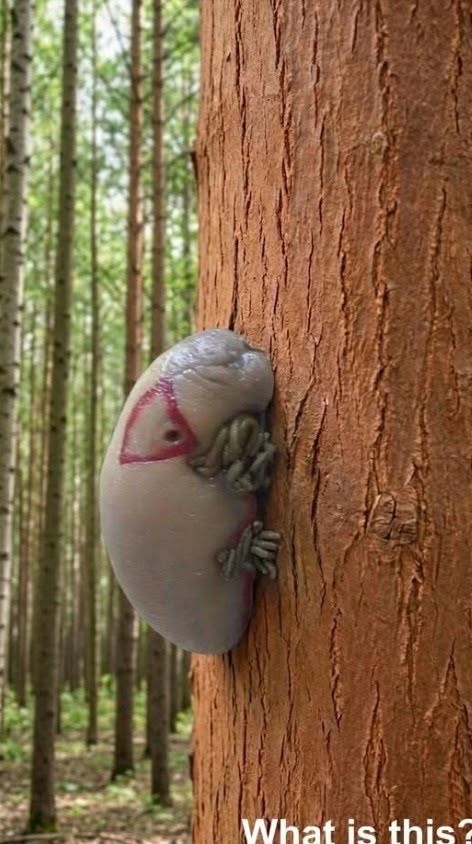 We Went Hiking With Friends and Found a Mysterious Object on a Tree