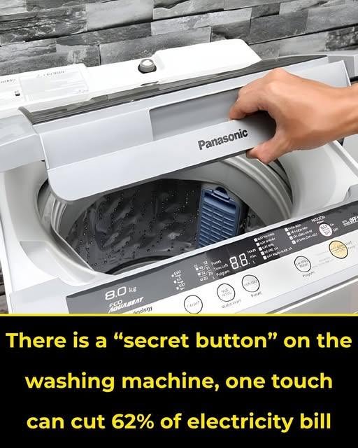The Washing Machine Button Many People Ignore — And It Could Help Lower Your Energy Bill