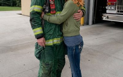 I Surprised My Firefighter Husband at His Station for His Birthday – What His Captain Told Me Made My Stomach Drop