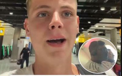 Viral video causes debate on airplane etiquette
