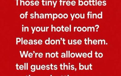 Think Twice Before Using Those Tiny Shampoo Bottles — Here’s What to Know
