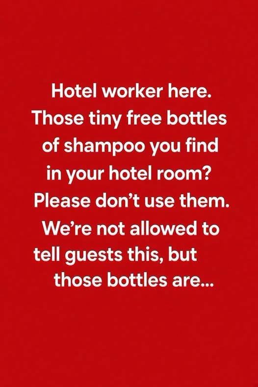 Think Twice Before Using Those Tiny Shampoo Bottles — Here’s What to Know