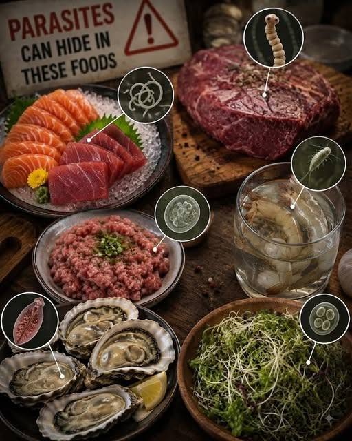 5 Common Foods That May Carry Parasites If They Aren’t Properly Prepared