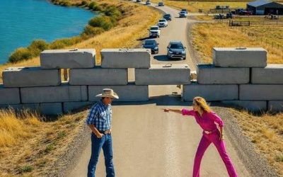 I Found 27 HOA Homes Built on My Lakeside Ranch — So I Shut Down Their Only Way Out Saturday morning. I drove two hours from San Antonio to visit my father’s ranch for the first time in eight years. The GPS announced, You have arrived, but what I saw in front of me didn’t match any memory I had. Instead of the old wooden gate I grew up with—weathered boards, a sagging latch, the faint mark where my dad had painted our name decades ago—there was a wrought-iron entrance with stone pillars and a security booth. A polished sign hung overhead in elegant script: LAKEWOOD ESTATES PRIVATE COMMUNITY — RESIDENTS ONLY I sat there with my hands still on the steering wheel, engine idling, trying to convince my brain it had made a mistake. This was the right county road. The right final curve. The right stretch of oak trees lining the edge. But it wasn’t the right gate. And it definitely wasn’t the right name. My ranch—Sanders Ranch—was 240 acres. My father had worked his whole life to build it. The lake where I learned to fish. The land where three generations of Sanders were buried. And now… there were houses behind that iron entrance. Not one. Not a couple. A whole neighborhood. Twenty-seven homes built on my property and sold to families who had no idea they were living on stolen ground. And the developer who pulled it off? He forgot one thing. The only road into his precious little community ran straight through the 160 acres he couldn’t forge paperwork for. My land. My road. My leverage. The drive from San Antonio took just under two hours, but it felt longer. I hadn’t been back to the ranch since my father’s funeral eight years ago. After he passed, I couldn’t bear to look at the land without seeing him everywhere. The porch where he drank his coffee in the morning, quiet and steady. The barn where he taught me to fix engines and never once made me feel dumb for asking questions. The dock where we fished in silence, needing no words. Grief does that to you—it turns familiar places into mirrors you don’t want to look into. So I left the property in the hands of Joseph Martinez—our foreman of twenty-three years—and I ran. Buried myself in work. Took every out-of-state project my engineering firm offered. Told myself I’d come back when I was ready. I was never ready. Then, three weeks ago, Joseph died in his sleep. Heart attack. Seventy-one years old. And suddenly there was no one left to watch over what my father built. That’s what brought me back. Not courage. Not closure. Just the reality that a ranch doesn’t pause while you grieve. Land needs eyes. And now there were none. When I rounded the last bend on the county road, I slammed my brakes so hard my coffee spilled across the passenger seat. The old wooden gate was gone. In its place stood a sleek, modern iron archway. A security booth just beyond. A guard in a crisp uniform. And that sign—Lakewood Estates—like my family name had never existed. I sat there for a full thirty seconds. This was the right location. This was the road I’d driven with my dad a hundred times. But this wasn’t my ranch. I pulled forward slowly to the security booth. The guard—a young guy with a clipboard—leaned out with a practiced smile. “Good morning, sir. Name and resident address?” I stared at him. “I’m Randy Sanders,” I said. “This is my property. The Sanders Ranch.” His smile flickered. Reset. Polished again. “Sir, this is Lakewood Estates. Private residential community. If you’re not on the resident list, I can’t let you through.” Something cold settled in my chest. “There’s been a mistake,” I said, keeping my voice steady. “My family has owned this land for three generations. Two hundred forty acres. All the way to the lake.” The guard’s expression shifted from polite to uncomfortable. He glanced at his clipboard, then back at me like he was trying to find a safer way to say what he already believed. “Sir… I don’t know what to tell you,” he said. “The Sanders Ranch hasn’t existed for six years. This development was built in 2019. Maybe you should check with the county clerk’s office.” He said it like he was explaining something to a confused old man. Like I was the one who didn’t understand. I didn’t argue. Arguing with a guard doesn’t fix fraud. I backed out of the entrance, turned onto the perimeter road—the one that used to mark the eastern boundary of our property—and drove slowly, forcing myself to see everything. What I saw made my stomach turn. Houses. Dozens of them. Large suburban homes with manicured lawns and three-car garages packed onto land I remembered as open pasture. I counted as I drove. One. Two. Three. By the time I made the loop, I was at twenty-seven. Some had children playing in the yards. Others had boats parked in driveways, ready for weekend trips to the lake. My lake—the lake my grandfather stocked with bass fifty years ago. And near the water, there was a private dock with a sign that read: HOA MEMBERS ONLY I pulled over and got out, standing at the edge of the road, looking at what used to be my inheritance. The morning sun was warm on my face. Birds sang like nothing was wrong. But everything was wrong. Someone had stolen eighty acres of my family’s land and built a neighborhood on it. And they’d done it while I was too busy running from grief to notice. I sat back in my truck and pulled out the folder I’d brought from San Antonio. Inside was my father’s original deed recorded in 1987. 240 acres. Boundaries clearly marked. Extending from the county road all the way to the shoreline of Miller Lake. I traced the property lines with my finger. Then I looked up at the development sprawling before me. According to this deed, at least eighty acres of Lakewood Estates sat squarely on Sanders land. The math didn’t add up. The geography didn’t lie. Someone had redrawn lines without my knowledge or consent. And someone had made a lot of money doing it. I pulled out my phone and searched for the county clerk’s office. A woman answered on the third ring. “Bernett County Clerk, how can I help you?” I kept my voice steady, though my hands were shaking. “My name is Randy Sanders. I need to request all property transaction records related to the Sanders Ranch for the past ten years.” There was a pause on the other end. A long one. Then the woman said slowly, “Mr. Sanders… I think you should come in person. There are some irregularities you’ll want to see for yourself.” I hung up and stared at the phone. Irregularities. That word echoed as I watched a minivan pull out of one of the driveways. A mother waving goodbye to her kids through the window like it was an ordinary Saturday. She had no idea. None of them did. They thought they’d bought homes in a legitimate development. They thought their titles were clean. Their investments secure. But somewhere in a county filing cabinet, there was paper that told a different story. And I was going to find it….Do you want to know what happened next? Read the full story below the link in the c0mments If the link doesn’t appear, click on the “Most Relevant” option and select “All Comments”