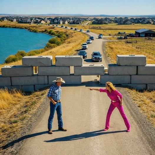 I Found 27 HOA Homes Built on My Lakeside Ranch — So I Shut Down Their Only Way Out Saturday morning. I drove two hours from San Antonio to visit my father’s ranch for the first time in eight years. The GPS announced, You have arrived, but what I saw in front of me didn’t match any memory I had. Instead of the old wooden gate I grew up with—weathered boards, a sagging latch, the faint mark where my dad had painted our name decades ago—there was a wrought-iron entrance with stone pillars and a security booth. A polished sign hung overhead in elegant script: LAKEWOOD ESTATES PRIVATE COMMUNITY — RESIDENTS ONLY I sat there with my hands still on the steering wheel, engine idling, trying to convince my brain it had made a mistake. This was the right county road. The right final curve. The right stretch of oak trees lining the edge. But it wasn’t the right gate. And it definitely wasn’t the right name. My ranch—Sanders Ranch—was 240 acres. My father had worked his whole life to build it. The lake where I learned to fish. The land where three generations of Sanders were buried. And now… there were houses behind that iron entrance. Not one. Not a couple. A whole neighborhood. Twenty-seven homes built on my property and sold to families who had no idea they were living on stolen ground. And the developer who pulled it off? He forgot one thing. The only road into his precious little community ran straight through the 160 acres he couldn’t forge paperwork for. My land. My road. My leverage. The drive from San Antonio took just under two hours, but it felt longer. I hadn’t been back to the ranch since my father’s funeral eight years ago. After he passed, I couldn’t bear to look at the land without seeing him everywhere. The porch where he drank his coffee in the morning, quiet and steady. The barn where he taught me to fix engines and never once made me feel dumb for asking questions. The dock where we fished in silence, needing no words. Grief does that to you—it turns familiar places into mirrors you don’t want to look into. So I left the property in the hands of Joseph Martinez—our foreman of twenty-three years—and I ran. Buried myself in work. Took every out-of-state project my engineering firm offered. Told myself I’d come back when I was ready. I was never ready. Then, three weeks ago, Joseph died in his sleep. Heart attack. Seventy-one years old. And suddenly there was no one left to watch over what my father built. That’s what brought me back. Not courage. Not closure. Just the reality that a ranch doesn’t pause while you grieve. Land needs eyes. And now there were none. When I rounded the last bend on the county road, I slammed my brakes so hard my coffee spilled across the passenger seat. The old wooden gate was gone. In its place stood a sleek, modern iron archway. A security booth just beyond. A guard in a crisp uniform. And that sign—Lakewood Estates—like my family name had never existed. I sat there for a full thirty seconds. This was the right location. This was the road I’d driven with my dad a hundred times. But this wasn’t my ranch. I pulled forward slowly to the security booth. The guard—a young guy with a clipboard—leaned out with a practiced smile. “Good morning, sir. Name and resident address?” I stared at him. “I’m Randy Sanders,” I said. “This is my property. The Sanders Ranch.” His smile flickered. Reset. Polished again. “Sir, this is Lakewood Estates. Private residential community. If you’re not on the resident list, I can’t let you through.” Something cold settled in my chest. “There’s been a mistake,” I said, keeping my voice steady. “My family has owned this land for three generations. Two hundred forty acres. All the way to the lake.” The guard’s expression shifted from polite to uncomfortable. He glanced at his clipboard, then back at me like he was trying to find a safer way to say what he already believed. “Sir… I don’t know what to tell you,” he said. “The Sanders Ranch hasn’t existed for six years. This development was built in 2019. Maybe you should check with the county clerk’s office.” He said it like he was explaining something to a confused old man. Like I was the one who didn’t understand. I didn’t argue. Arguing with a guard doesn’t fix fraud. I backed out of the entrance, turned onto the perimeter road—the one that used to mark the eastern boundary of our property—and drove slowly, forcing myself to see everything. What I saw made my stomach turn. Houses. Dozens of them. Large suburban homes with manicured lawns and three-car garages packed onto land I remembered as open pasture. I counted as I drove. One. Two. Three. By the time I made the loop, I was at twenty-seven. Some had children playing in the yards. Others had boats parked in driveways, ready for weekend trips to the lake. My lake—the lake my grandfather stocked with bass fifty years ago. And near the water, there was a private dock with a sign that read: HOA MEMBERS ONLY I pulled over and got out, standing at the edge of the road, looking at what used to be my inheritance. The morning sun was warm on my face. Birds sang like nothing was wrong. But everything was wrong. Someone had stolen eighty acres of my family’s land and built a neighborhood on it. And they’d done it while I was too busy running from grief to notice. I sat back in my truck and pulled out the folder I’d brought from San Antonio. Inside was my father’s original deed recorded in 1987. 240 acres. Boundaries clearly marked. Extending from the county road all the way to the shoreline of Miller Lake. I traced the property lines with my finger. Then I looked up at the development sprawling before me. According to this deed, at least eighty acres of Lakewood Estates sat squarely on Sanders land. The math didn’t add up. The geography didn’t lie. Someone had redrawn lines without my knowledge or consent. And someone had made a lot of money doing it. I pulled out my phone and searched for the county clerk’s office. A woman answered on the third ring. “Bernett County Clerk, how can I help you?” I kept my voice steady, though my hands were shaking. “My name is Randy Sanders. I need to request all property transaction records related to the Sanders Ranch for the past ten years.” There was a pause on the other end. A long one. Then the woman said slowly, “Mr. Sanders… I think you should come in person. There are some irregularities you’ll want to see for yourself.” I hung up and stared at the phone. Irregularities. That word echoed as I watched a minivan pull out of one of the driveways. A mother waving goodbye to her kids through the window like it was an ordinary Saturday. She had no idea. None of them did. They thought they’d bought homes in a legitimate development. They thought their titles were clean. Their investments secure. But somewhere in a county filing cabinet, there was paper that told a different story. And I was going to find it….Do you want to know what happened next? Read the full story below the link in the c0mments If the link doesn’t appear, click on the “Most Relevant” option and select “All Comments”