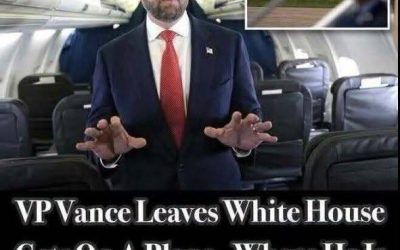 JD Vance Boards Plane… He Is Now Going To ….