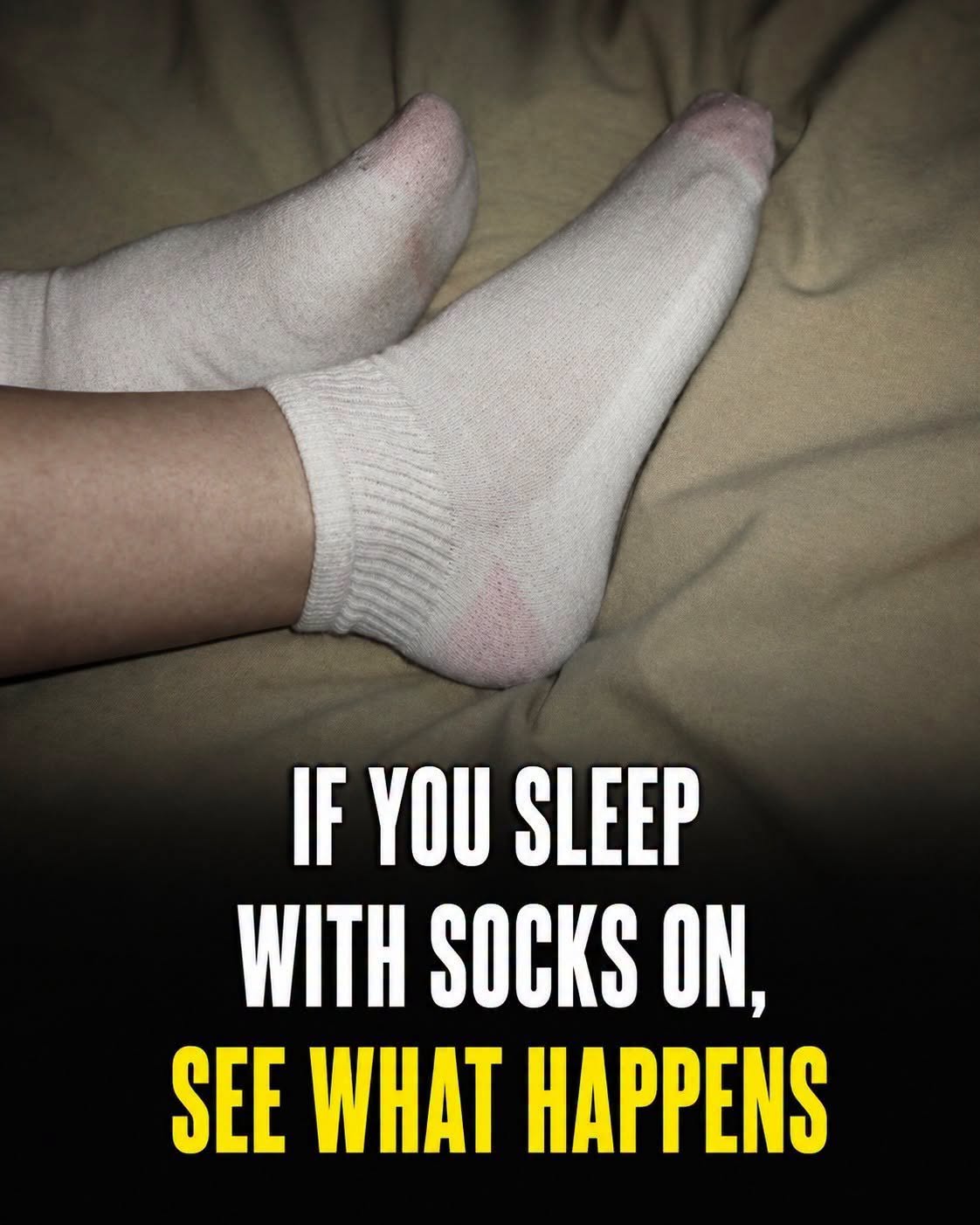 Here’s What Really Happens When You Sleep with Socks On