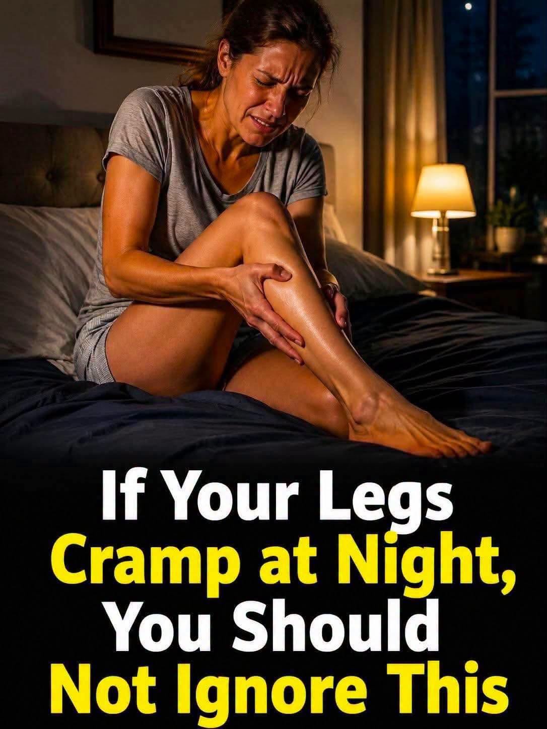 What causes night cramps and how to fix the problem