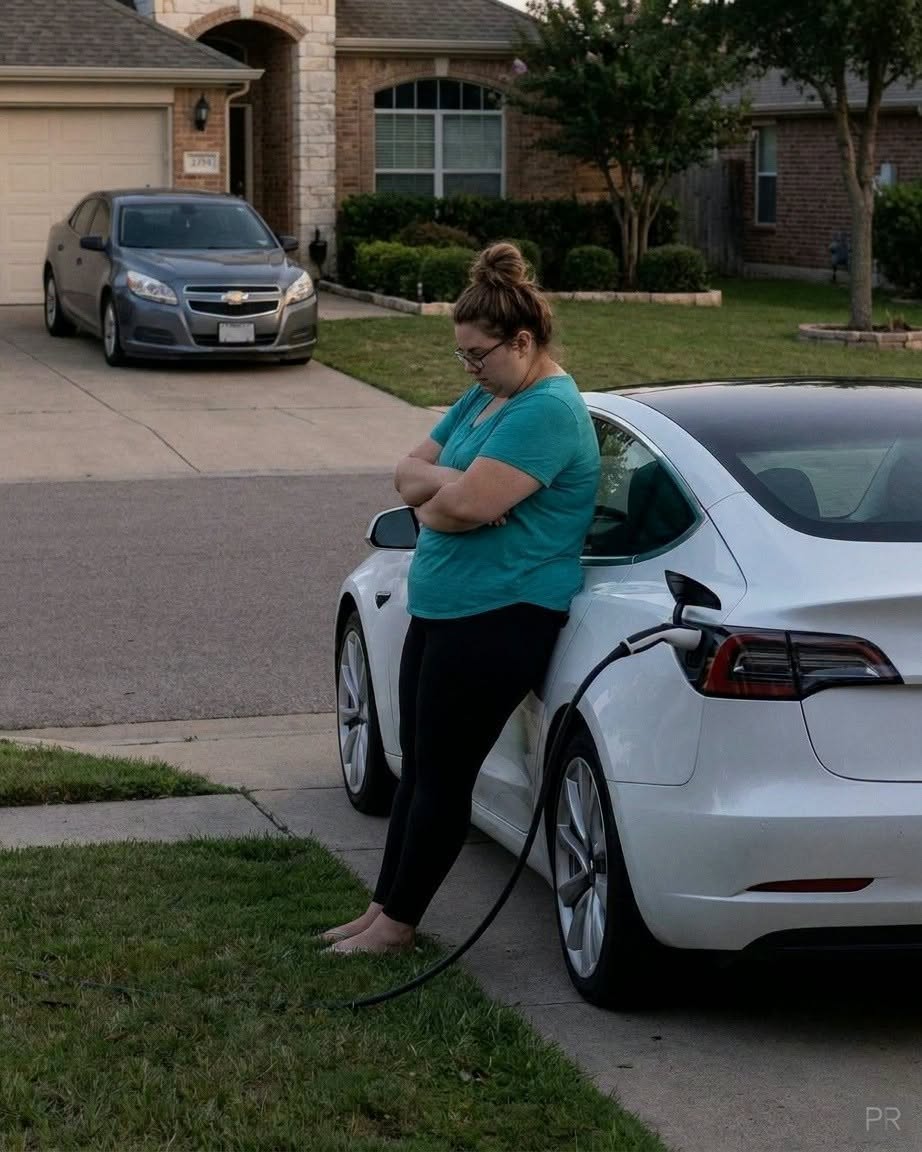 My neighbor was secretly charging her electric car from my house every night — instead of calling the cops, I did something better to teach her a lesson. I’m a 60-year-old widow who lives alone in a small suburban house, so my electricity bill is usually pretty predictable. That’s why my jaw nearly hit the floor when my bill was suddenly TWICE as high last month. I couldn’t figure out why. I hadn’t bought any new appliances, and everything was running exactly the same as before. But one night, I couldn’t sleep at all, and even my pills weren’t helping. Then I heard a strange noise outside my window. I looked out and nearly fainted. My neighbor, Monica, was charging her Tesla directly from MY HOUSE. She had parked her car as close to my driveway as possible, and the charging cable ran from her car straight to the outdoor outlet on the side of my garage. I immediately rushed outside and asked: “Monica, what are you doing?” She just shrugged and said: “Charging my car. What’s the big deal?” I could barely stop myself from shouting. “But you’re charging your car FROM MY HOUSE!” She sighed as if I were the unreasonable one. “Oh, please. You live alone. How much electricity could you possibly need? Don’t be so stingy! I have three kids, and I always have errands to run. And you? You’re retired. You just sit at home.” I couldn’t believe it. Monica had three kids, a newer house, a beautifully landscaped yard, and a brand-new Tesla. She WASN’T poor. She was just unbelievably cheap. Once, she walked into my garage and took my lawn mower. Another time, she simply swiped a garden gnome because it “looked better in her yard.” They were small things, but they told me exactly what kind of person she was. Still, I tried to keep the peace. When I told her she was using MY electricity and that my electric bill had doubled, she just burst out laughing and said: “It’s probably only a few dollars. God, you’re greedy!” That was it. Monica clearly wasn’t going to respond to politeness. So I smiled and went back inside. The next day, I did SOMETHING near my garage. When she came back that evening to charge her car again, she screamed so loudly that the whole neighborhood came running outside to see WHAT WAS GOING ON… ‌­ Voir moins