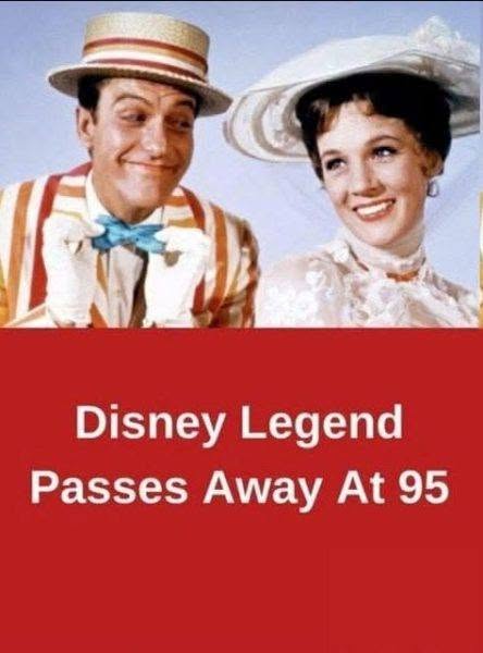 A Beloved Disney Icon Remembered After Passing Away at Age 95