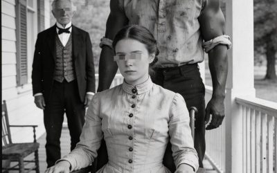 She was deemed unfit for marriage, so her father married her to the strongest slave. Virginia, 1856 They said I would never marry. Twelve men in four years came to my father’s Virginia plantation, looked at my wheelchair… and walked away. Some were kind. Most were not. “She can’t walk down the aisle.” “My children need a mother who can chase them.” “What’s the point if she can’t even have sons?” This last rumor, spread by a doctor who had never examined me, spread like wildfire in 1850s Virginia. At twenty-two, I wasn’t just disabled. I was defective. Defective goods. My name is Elellanar Whitmore, and by 1856, society had already decided my life was over before it had even begun. No one expected—not the twelve men, not the gossiping neighbors, not even me—that my father’s desperate solution would ignite a love so rebellious it would resonate for generations. But before you judge him… you must understand the cage we lived in. Virginia in 1856 was not kind to women. And it was even less kind to women who could not stand. My legs had been useless since I was eight. A horseback riding accident. A fractured spine. Fourteen years in a polished mahogany chair my father had commissioned, so elegant it made society forget what it symbolized. But they never forgot. The chair wasn’t the real problem. It was what it represented. Dependence. Fragility. A woman who, according to gossip, was incapable of fulfilling the duties of a wife. My father, Colonel Richard Whitmore, owned five thousand acres of land and two hundred slaves. He could negotiate cotton prices in three different states. But he couldn’t negotiate my value on the marriage market. After the twelfth rejection—a fifty-year-old drunk named William Foster, who rejected me even after my father offered him a third of our annual profits—I understood one thing clearly: I would die alone. My father understood this, too. And it terrified him. One evening in March 1856, he called me into his study. “I will marry you to Josiah,” he said. I burst out laughing. Not because it was funny. Because it was impossible. “The blacksmith,” he clarified. The room fell silent. “Father… Josiah is a slave.” “Yes,” he said. “I know exactly what I’m doing.” I thought he’d lost his mind. What I didn’t know was that I was about to meet the man who would change everything I thought I knew about strength… and valor. They called him “the brute.” Seven feet ten inches tall, if not shorter. Two hundred pounds of muscle forged from iron. Hands marked with the scars of the forge. Shoulders that barely fit through doors. White visitors whispered about him. Slaves gave him space. He looked like a weapon. The first time he entered our living room, he had to duck to get under the cornice. His eyes never left the floor. “Yes, sir,” he said to my father, his voice deep but surprisingly soft. When we were alone, the silence stretched between us like a test neither of us wanted to fail. “Are you afraid of me, miss?” he asked softly. “Should I be?” “No, miss. I would never hurt you.” His hands—enormous, strong enough to bend iron—rested gently on my knees. And then I asked him the question that changed everything. “Can you read?” A flash of fear crossed his face. In Virginia, teaching slaves to read was illegal. “Yes,” he said finally. “I taught myself.” “What do you read?” “Everything I can find. Shakespeare. Newspapers. Anything.” “What’s your favorite play?” “The Tempest,” he replied without hesitation. “Prospero calls Caliban a monster… but Caliban was a slave on his own island. Makes you wonder who the real monster is.” And just like that, the brute vanished. In her place was a man who could talk about Shakespeare with more insight than half the men who had rejected me. We talked for two hours. About Ariel and freedom. About being trapped in bodies and systems that defined you before you could even define yourself. When he finally said, “Anyone who can’t see beyond a wheelchair is a fool,” something inside me opened. For the first time in fourteen years, I felt seen. Not pitied. Not tolerated. Seen. The arrangement began in April. Not a legal marriage—that would have been impossible—but my father entrusted Josiah with the responsibility of my care. He moved into a room adjacent to mine. And slowly, awkwardly, we built a life within an impossible structure. He helped me get dressed—always asking my permission first. He carried me when necessary—as if I weighed nothing. He rearranged my shelves alphabetically just because I asked. And in the afternoons