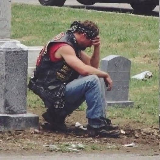 A Biker Visited My Late Wife s Grave Every Week
