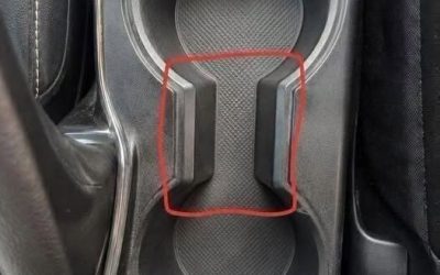 What Is the Weird Gap Between Car Cup Holders For?