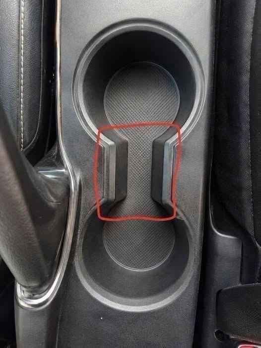 What Is the Weird Gap Between Car Cup Holders For?
